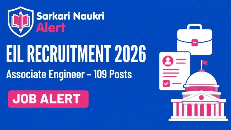 EIL Recruitment 2026: 109 Associate Engineer and Associate Officer Posts, Eligibility, Salary and How to Apply 7 EIL Recruitment 2026: 109 Associate Engineer and Associate Officer Posts, Eligibility, Salary and How to Apply
